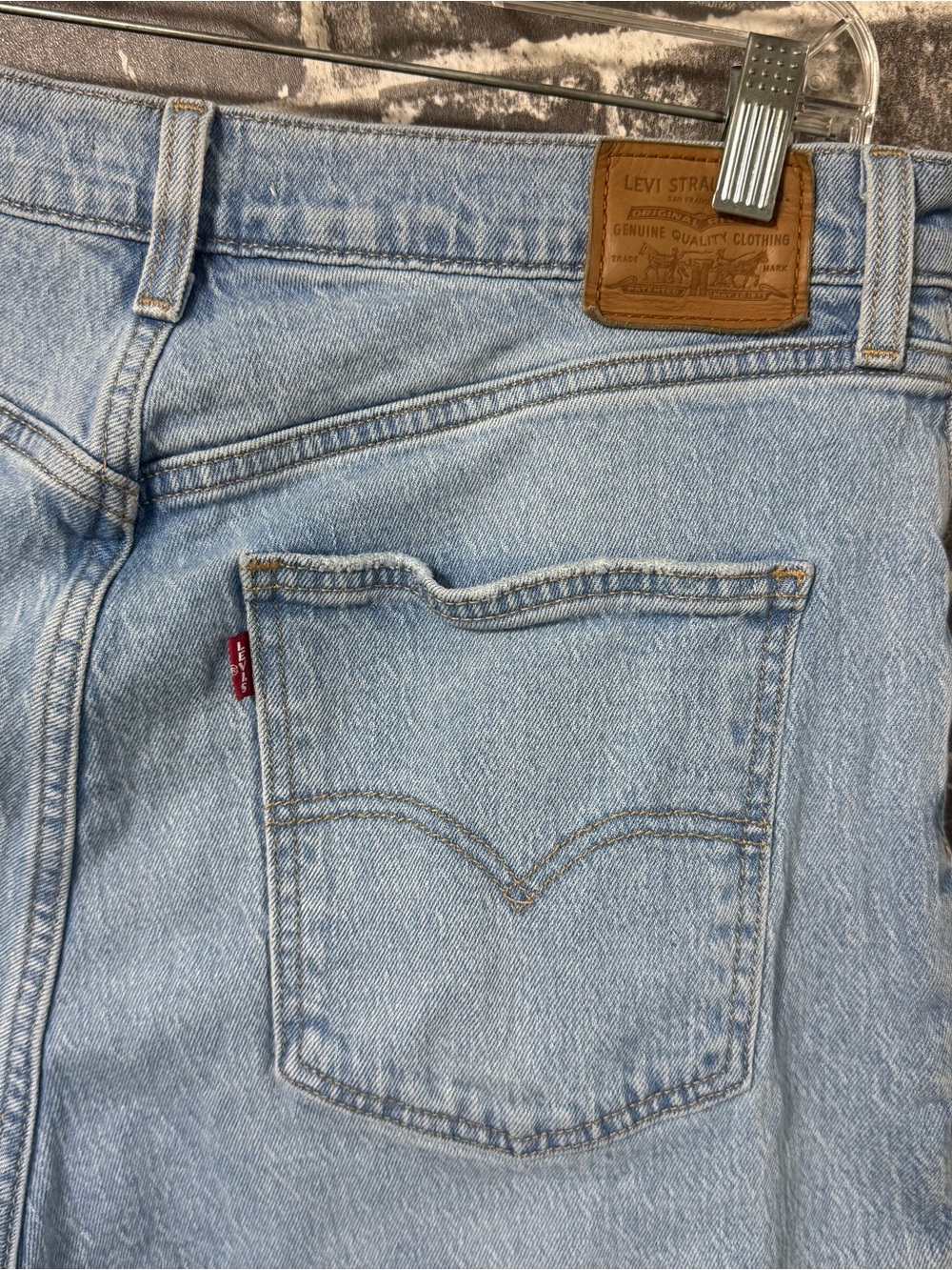 Levi’s 70s high flare jeans medium light wash - Picture 8 of 10